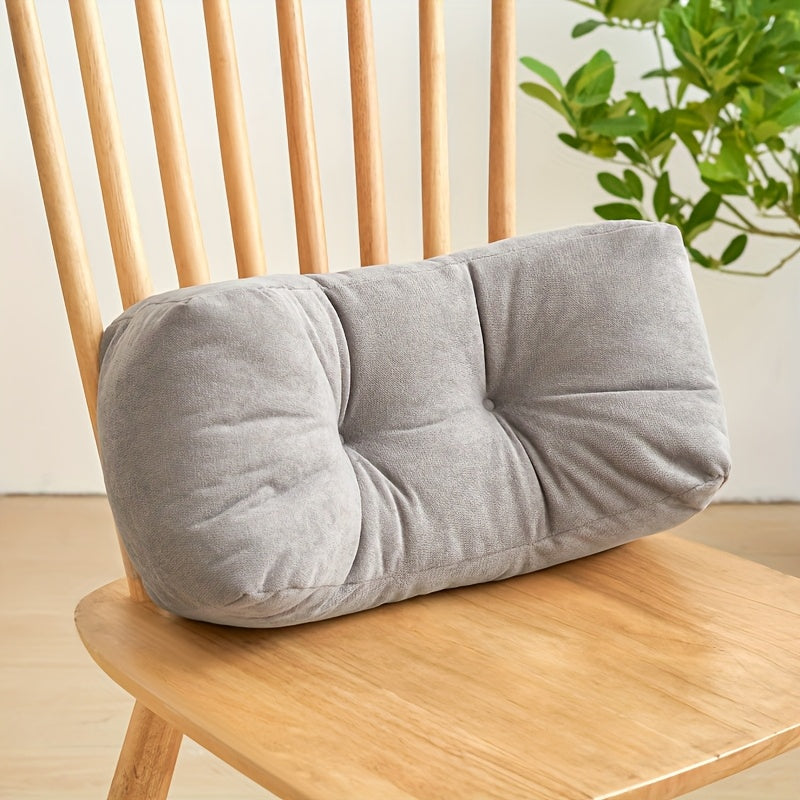 Vintage Style Thickened Multi-Functional Lumbar Support Pillow - Hand Washable Polyester Back Cushion for Office Chair & Home Decor, Space-Themed Woven Chenille with Polyester Filling, Portable & Portable Lumbar Support | Vintage Style Pillow | Durable