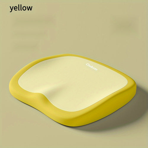 10-Hour Ergonomic Memory Foam Office Chair Pad - Adjustable Hip & Lumbar Support, Durable Polyester, Reduces Back Pain & Improves Posture, Comfortable Office Chair for Home, Car, and Workspace Use, Chair for Office, Home Seating Solution, Modern Seating,