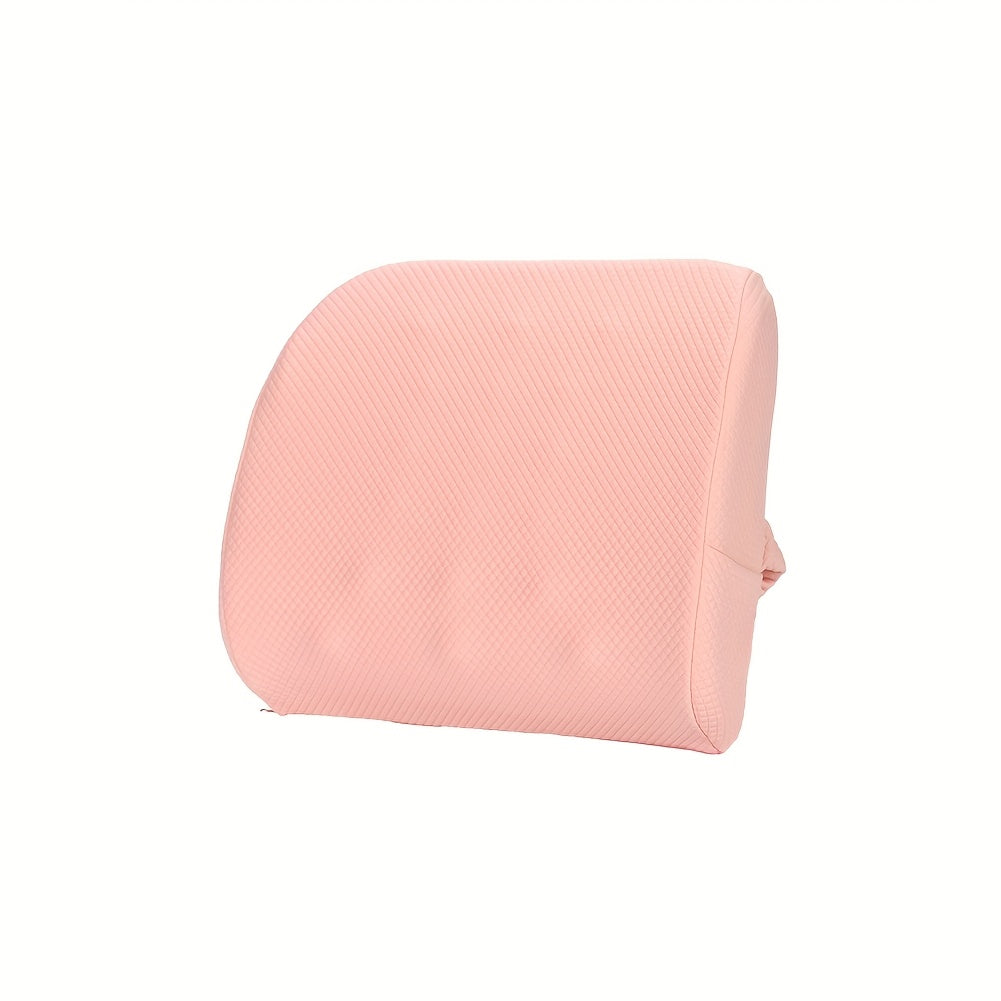Office Chair Lumbar Support Pillow, Car Backrest Cushion with Slow-Rebound Memory Foam for Gaming and Office Chairs