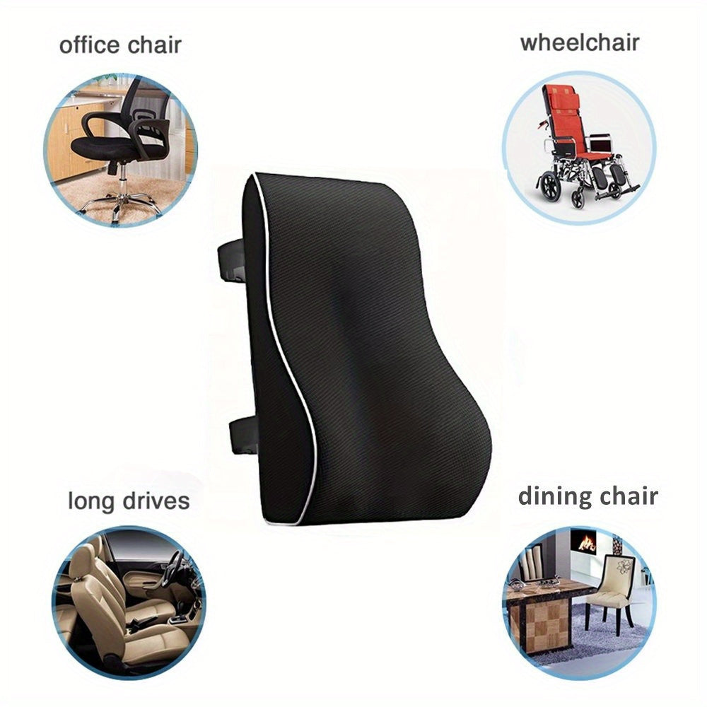 Lumbar Pillow, Slow Rebound Lumbar Cushion, Office Sedentary Essential, Household And Car Use