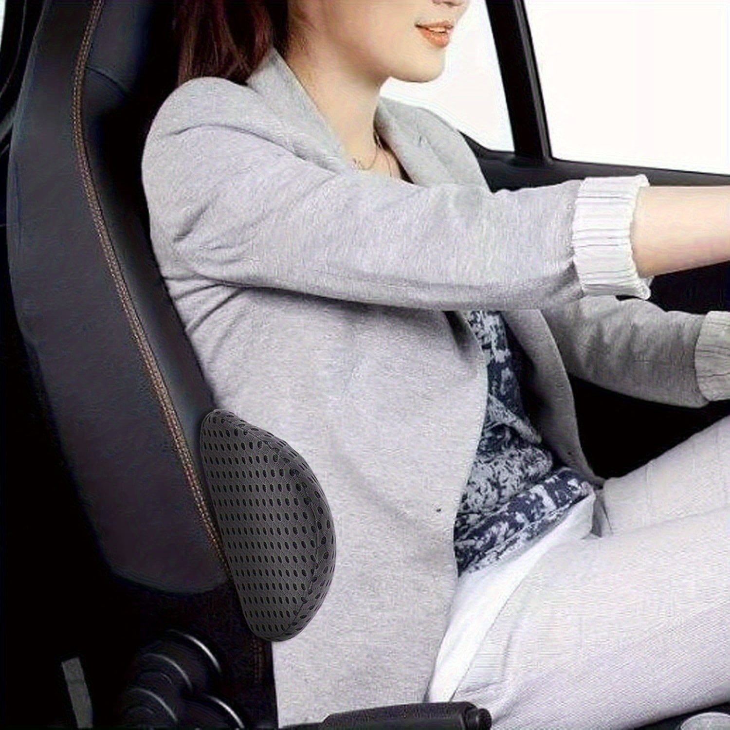 Lumbar Pillow, Lumbar Support Pillow, Suitable for Office Chairs and Car Seats, Back Support Pillow, Used to Lower Back, Used for Sleeping, Driving, Resting