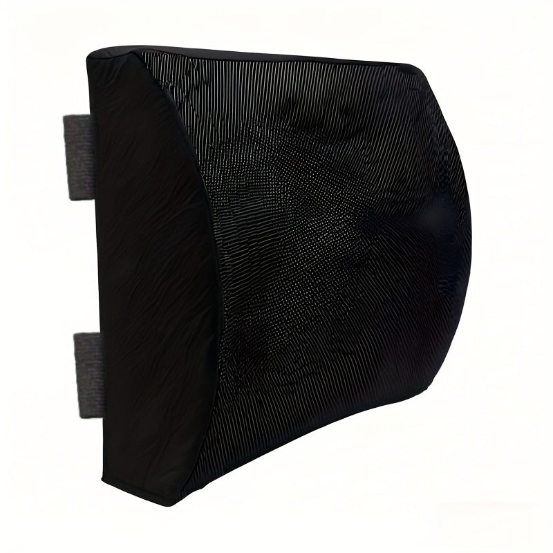 ComfiLife Lumbar Support Back Pillow Office Chair and Car Seat Cushion - Memory Foam with Adjustable Strap and Breathable