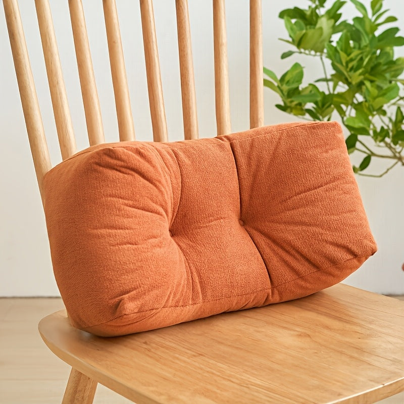 Vintage Style Thickened Multi-Functional Lumbar Support Pillow - Hand Washable Polyester Back Cushion for Office Chair & Home Decor, Space-Themed Woven Chenille with Polyester Filling, Portable & Portable Lumbar Support | Vintage Style Pillow | Durable