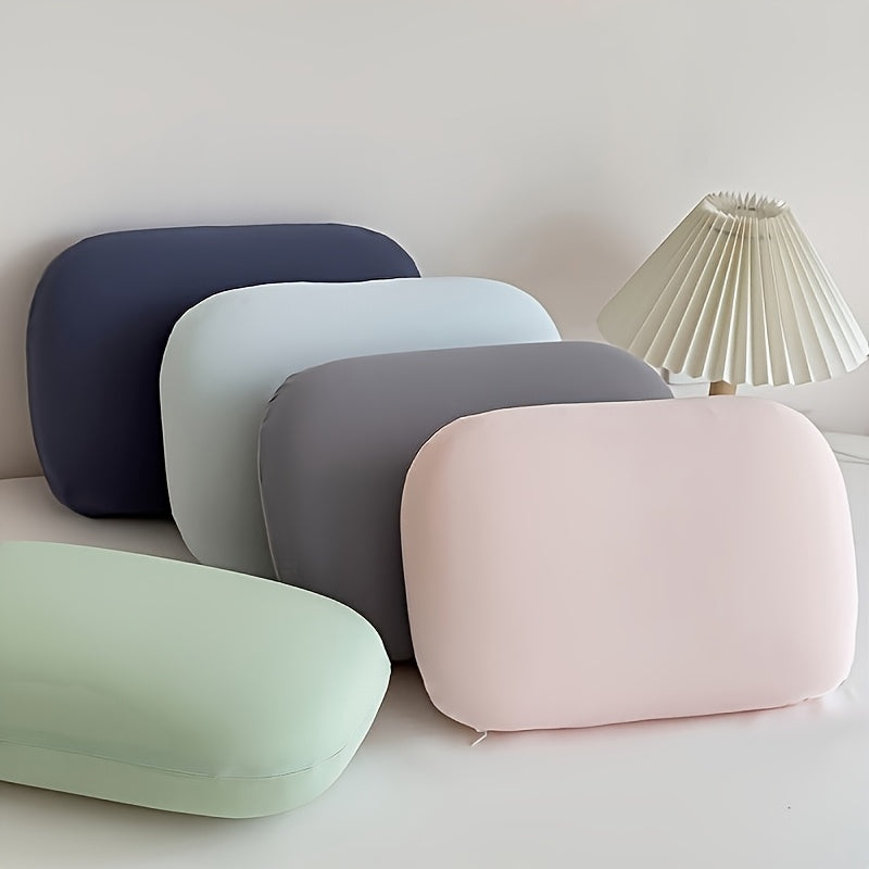 An Ergonomic Lumbar Support Pillow - Suitable for Office Breaks, Gaming Chair Rest, Study Relaxation, and Driving Fatigue - Machine Washable Minimalist Comfort Cushion, Portable Design, Sturdy Construction, Durable Polyester, Remote Workers