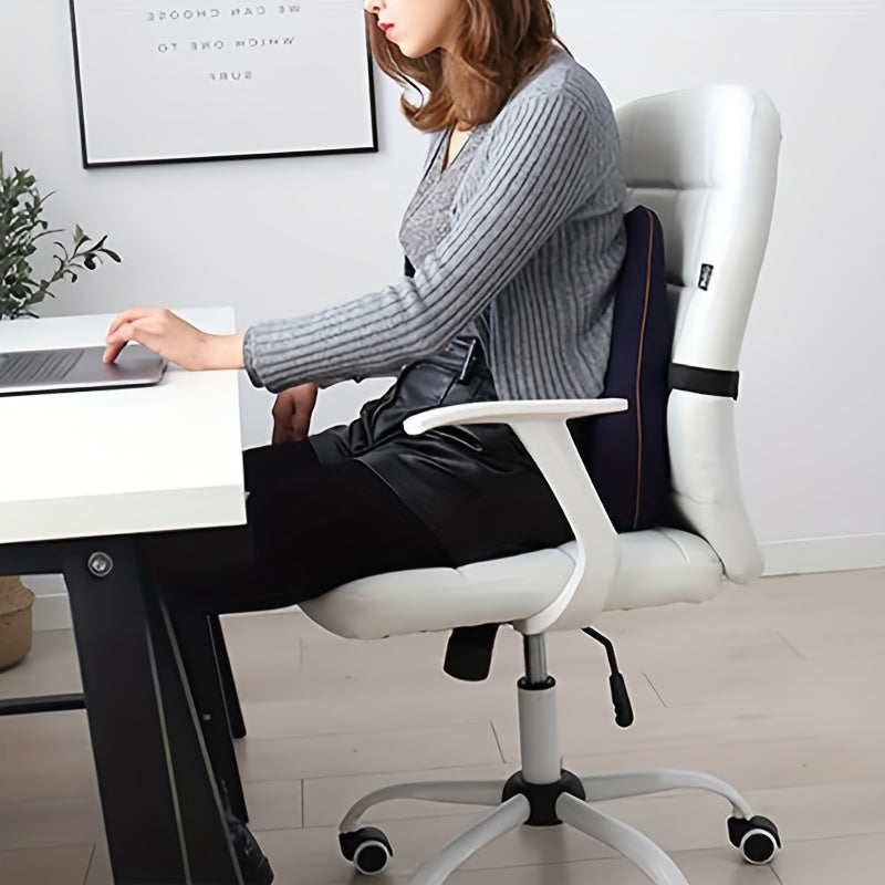 Lumbar Pillow, Office Chair Lumbar Back Support Pillow, Car Lumbar Pillow Backrest Chair Pad, It Makes Your Office Work More Comfortable