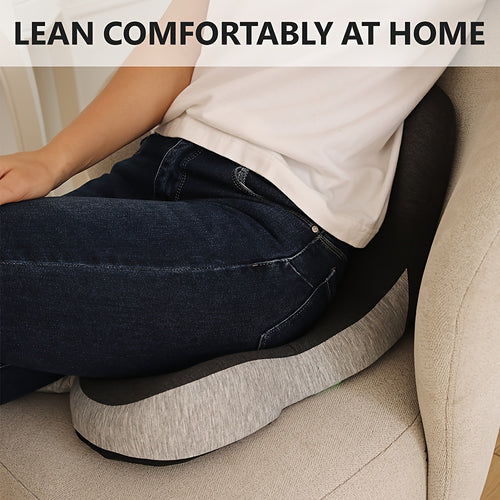 1pc Seat Cushion Ergonomic - Premium Cooling Gel Lumbar Support Cushion For Car & Office - Breathable & Multicolor Mesh Backrest, Soft & Supportive Back Support Pillow - Durable & Washable Cushion For Long Sitting, Driving And Desk Work