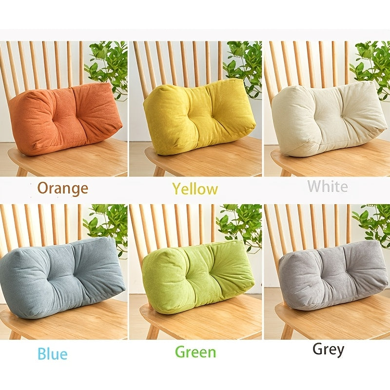 Vintage Style Thickened Multi-Functional Lumbar Support Pillow - Hand Washable Polyester Back Cushion for Office Chair & Home Decor, Space-Themed Woven Chenille with Polyester Filling, Portable & Portable Lumbar Support | Vintage Style Pillow | Durable