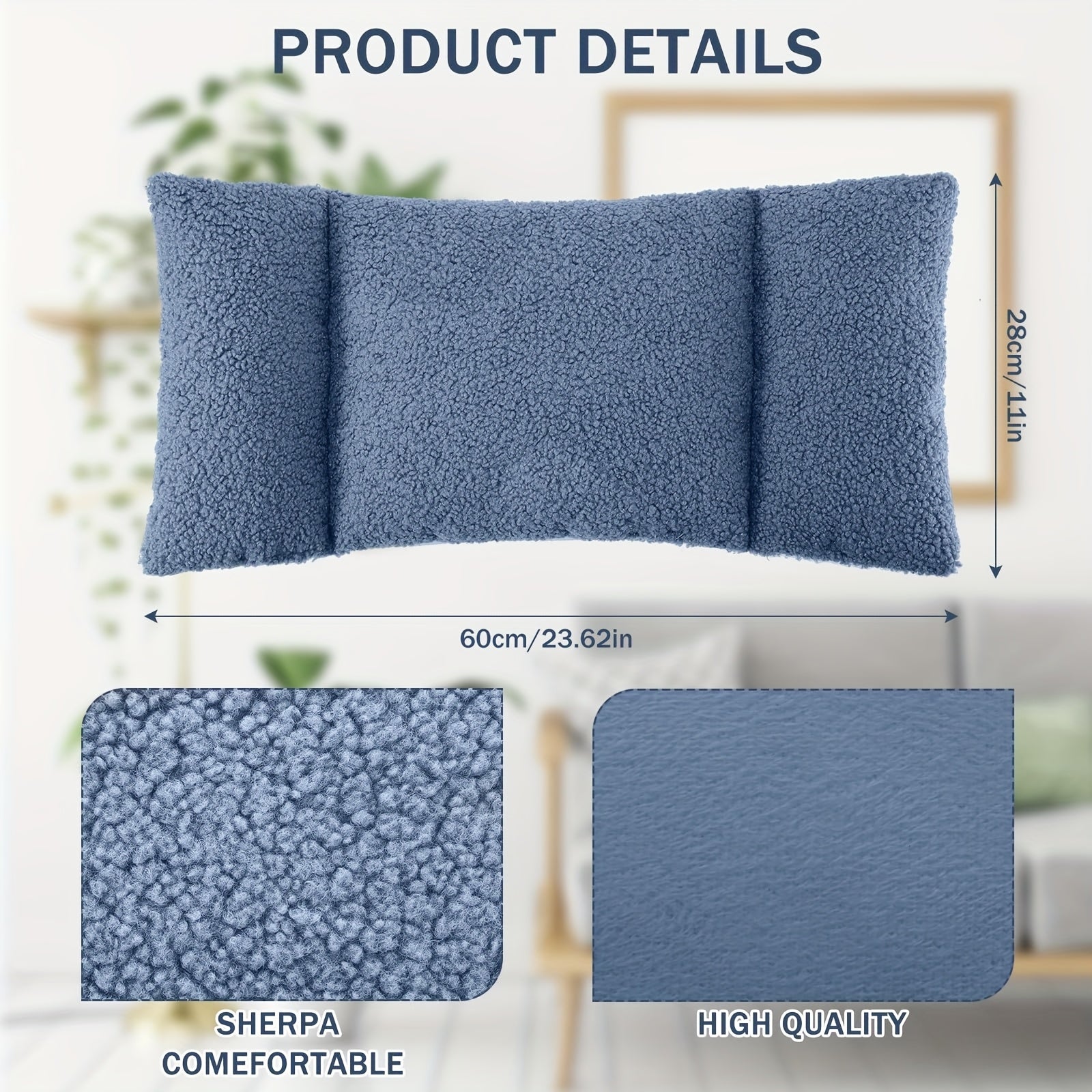3-Gear Waist Support Pillow for Office Chairs and Sofas - Soft Polyester Knot Back Pad, Designed for Hand Washing, Grey, 3-Gear Adjustable Sitting Comfort Pillow, Home or Office Use